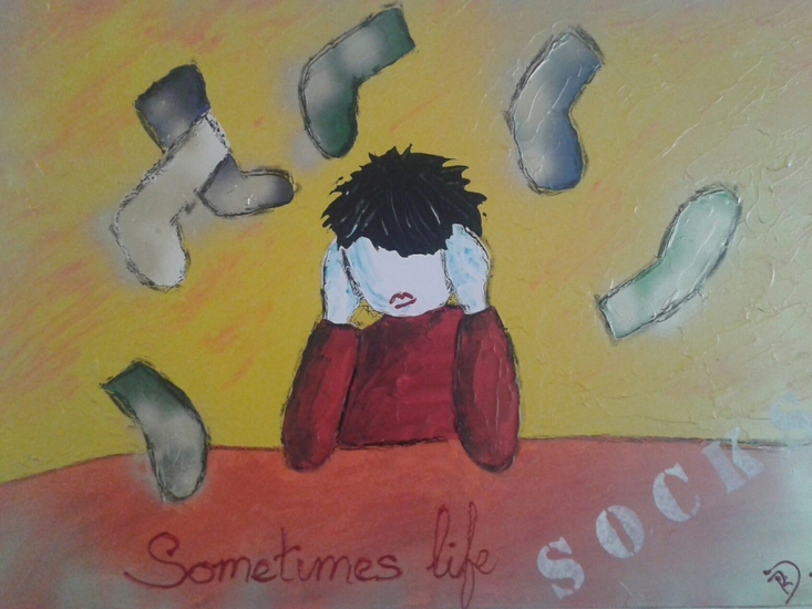 sometimes life socks