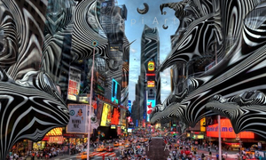 Surrealistische uitingen van bestaande vormen en architectuur