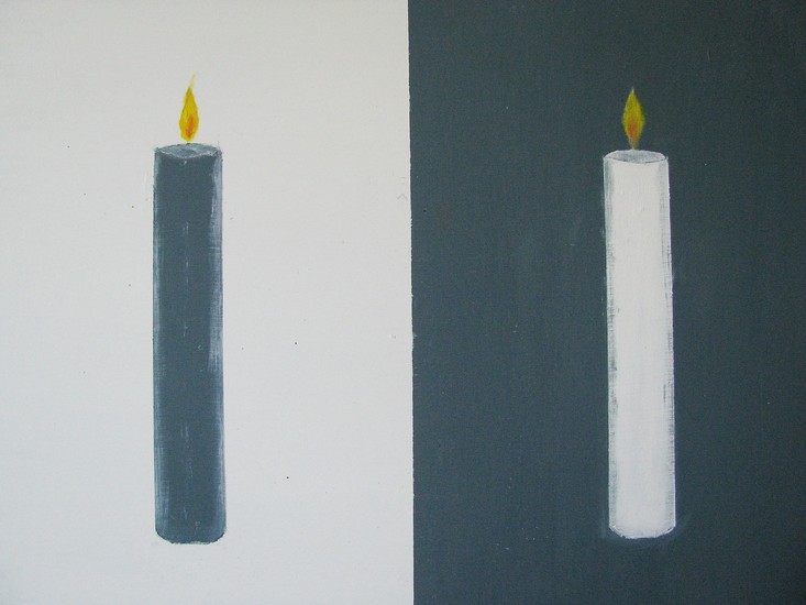 The candles