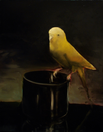 Bird on Cup