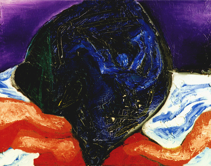 Gauguin on the beach