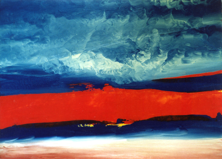 turbulent landscape II