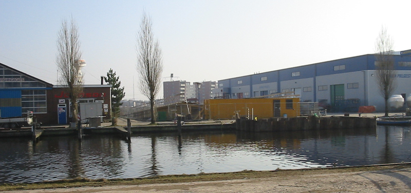 Haven en brug Poelgeest -1f