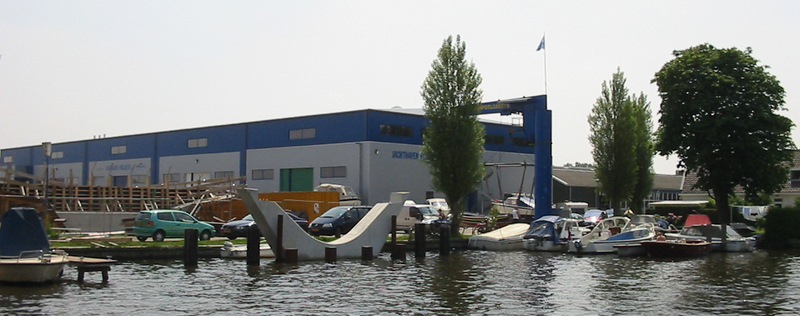 Haven en brug Poelgeest -1i