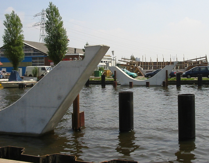Haven en brug Poelgeest -1l
