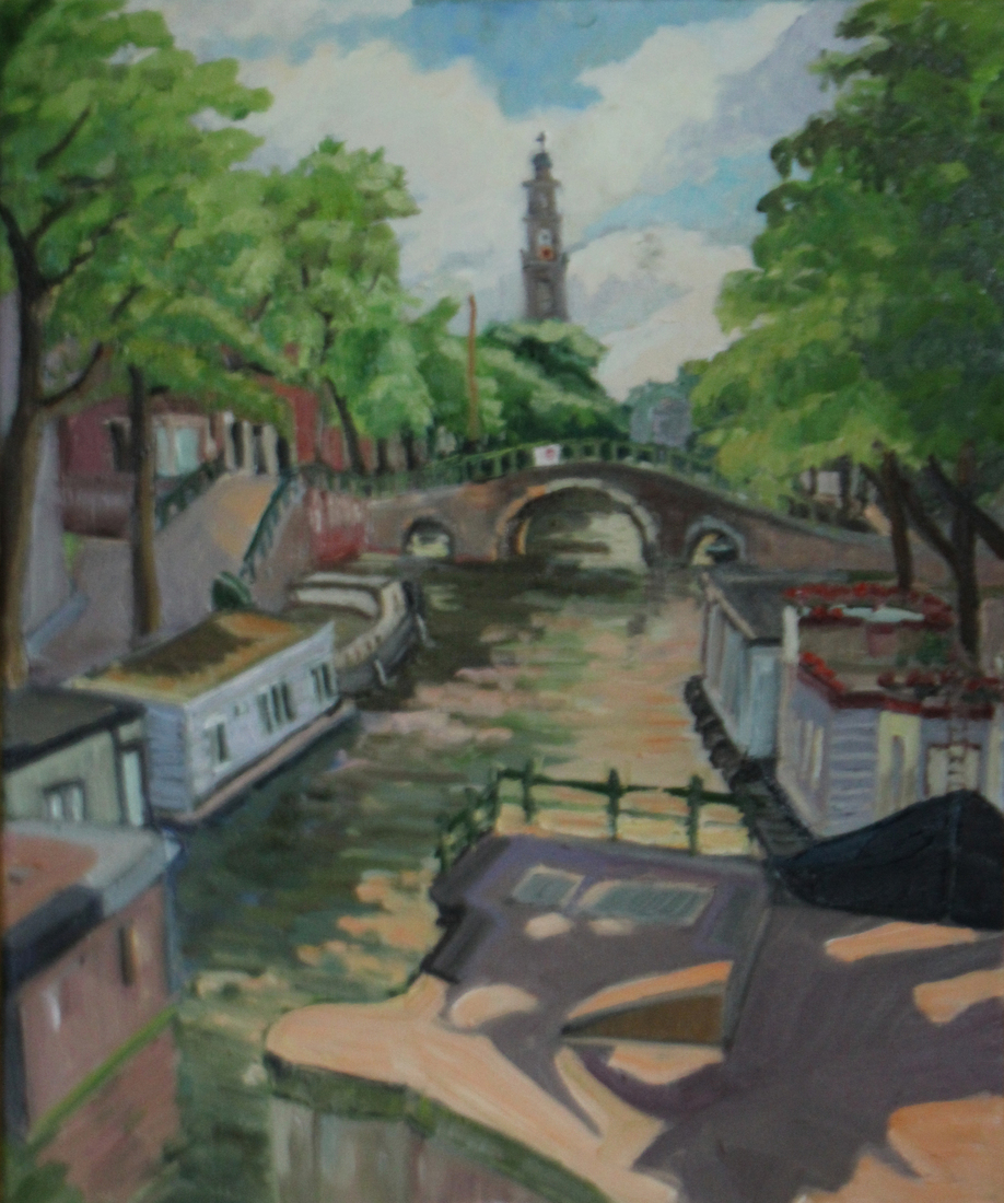 Zicht op de Westerkerk