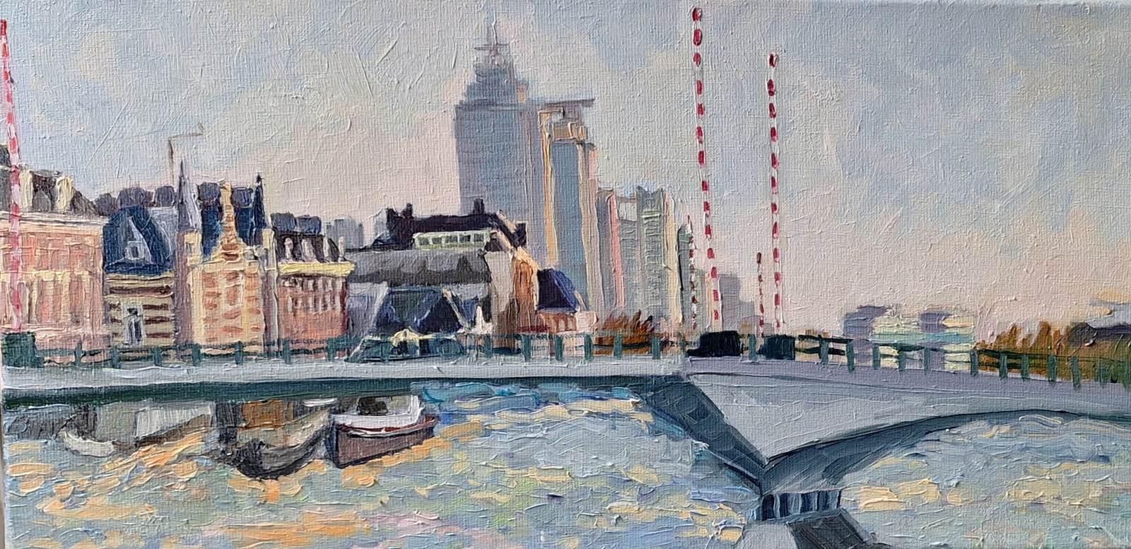 Zicht op Rembrandttoren