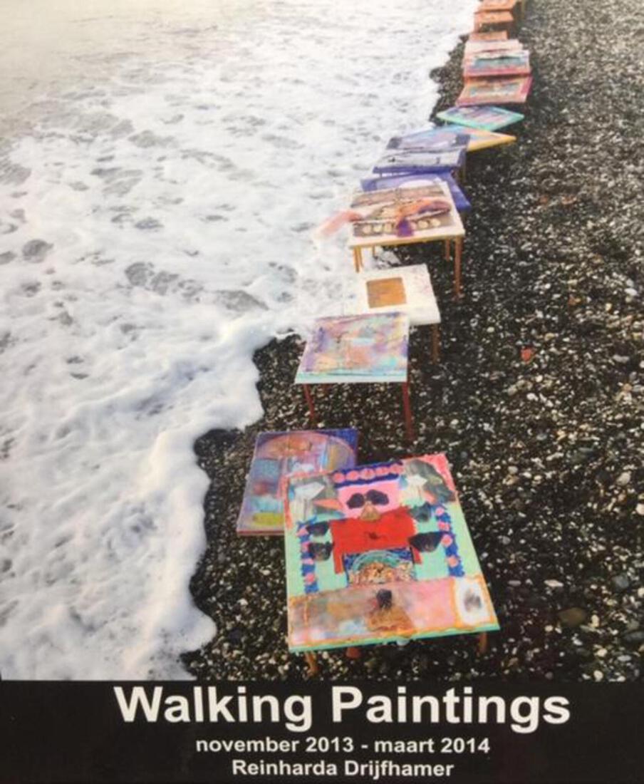 2013-14 Land Art Walking Paintings