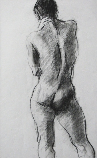 mannelijk rugnaakt 1