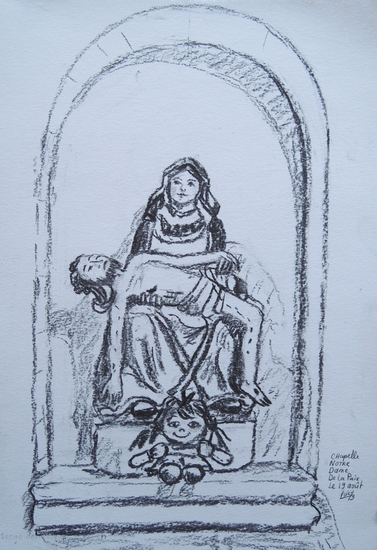 PIETÀ, CHAPELLE N.D. DE LA PAIX, LE POULDU
