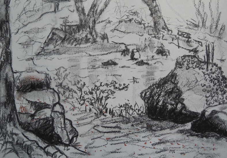 Bois d'Amour Pont-Aven: Angeline en Jonathan 1