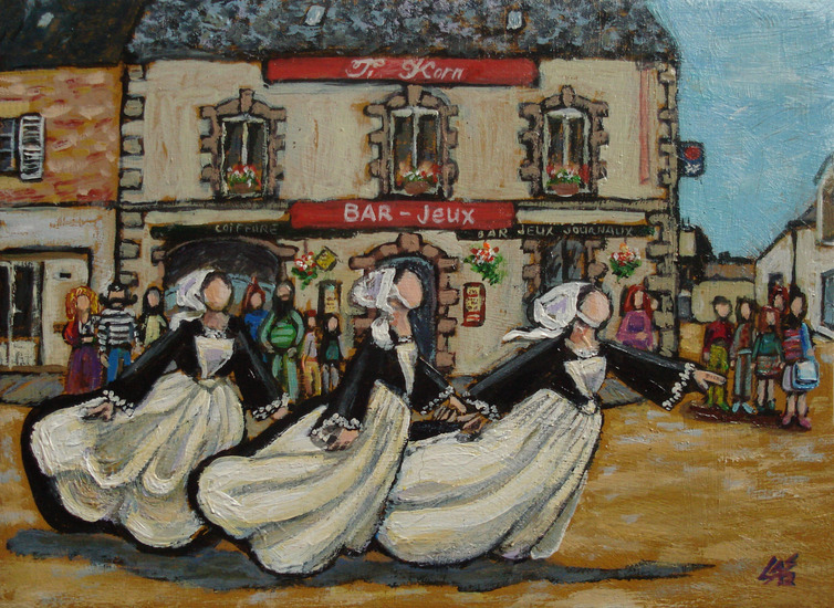 Danseuses Bretonnes Ti-Korn