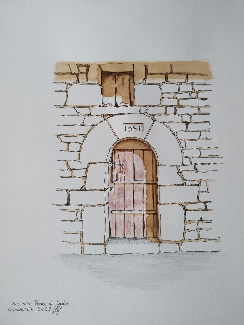 ANCIENNE FERME DE JOSEPH CADIC 1681