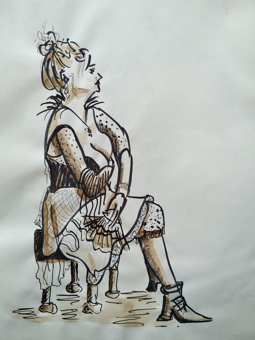 La Dame au Moustache