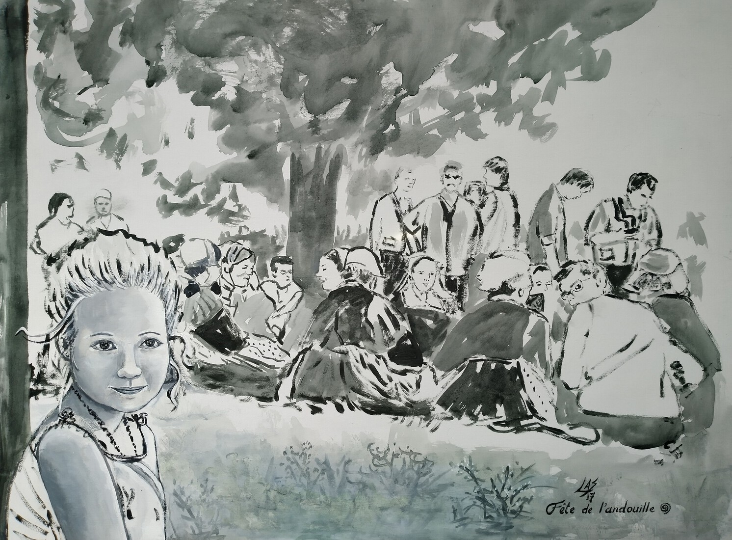 LA FÊTE DE L'ANDOUILLE, GUÉMENÉ