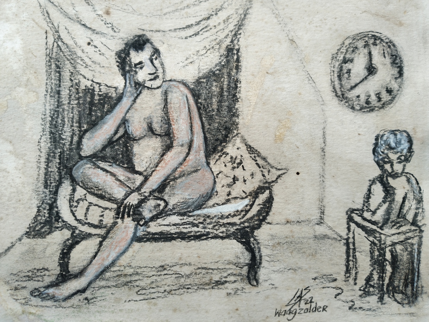 NUDE MODEL WAAG HAARLEM 