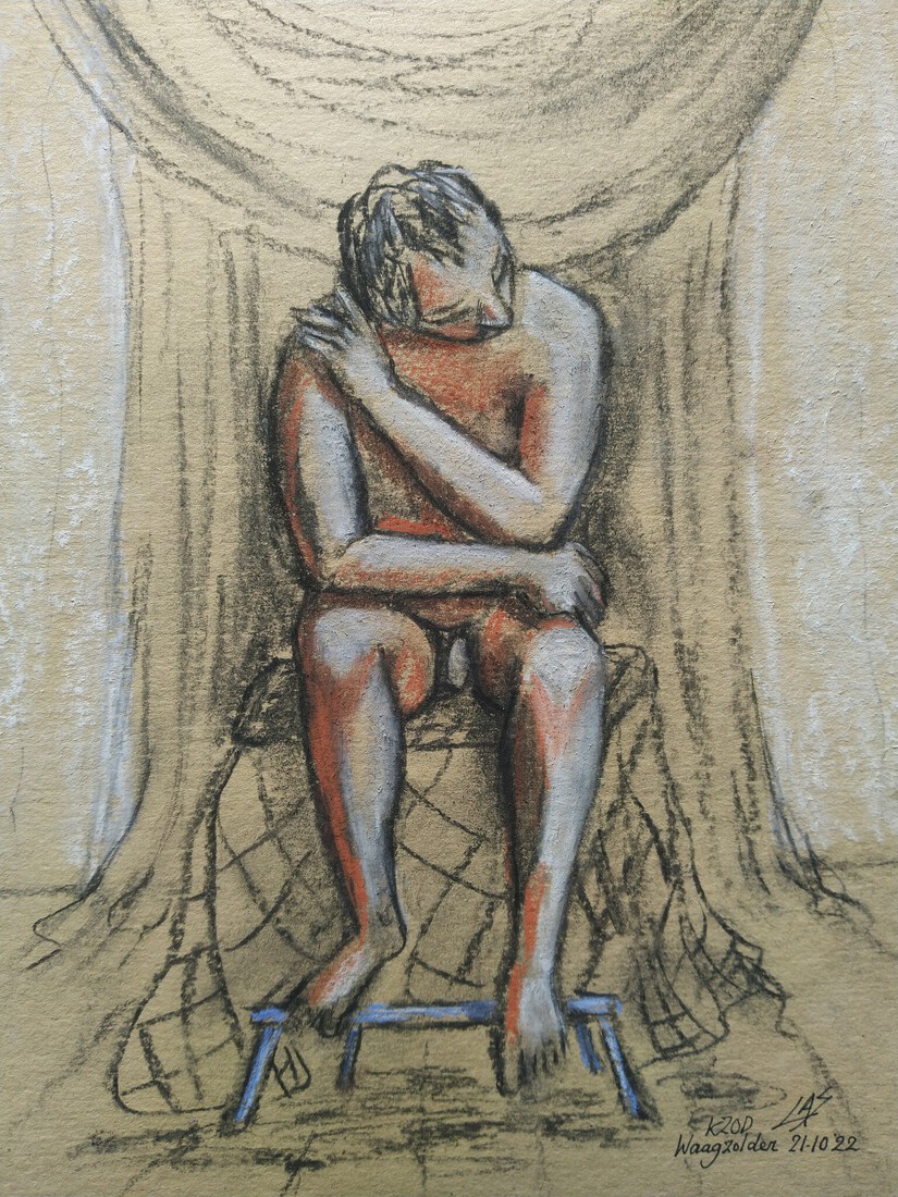 NUDE MODEL 2 WAAG HAARLEM 