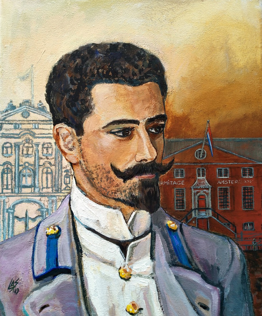 VORST ALEKSANDER, PAINTED IN THE HERMITAGE AMSTERDAM 