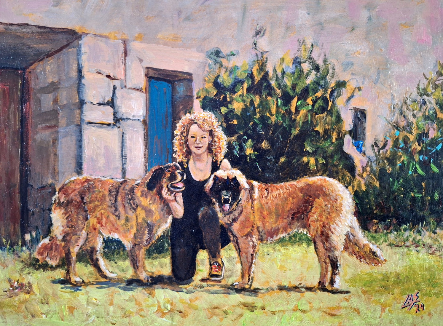MY LEONBERGERS AND ME (2)