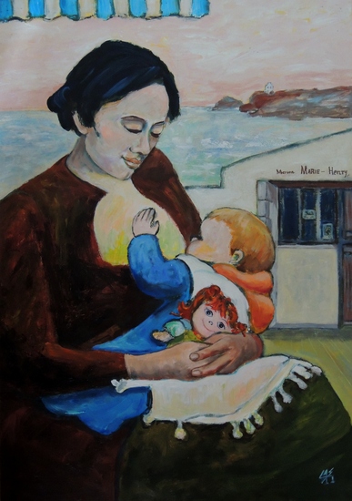 MARIE HENRY, IDA ET LA POUPÉE DE LA PAIX