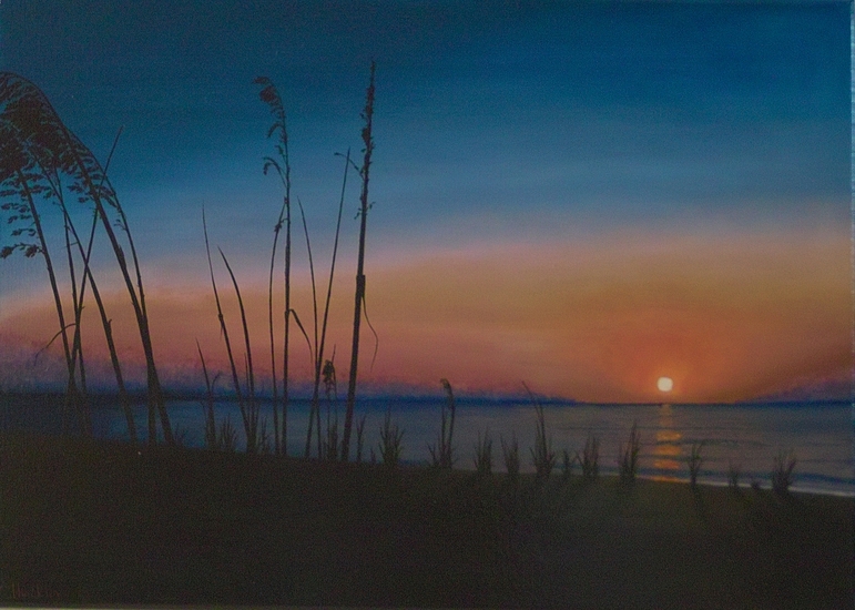 Purple sunset