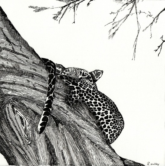 Ink leopard