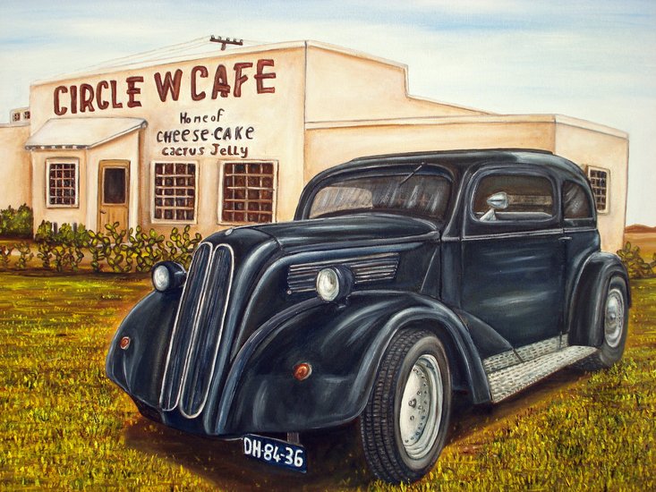 Hotrod ,,Engelse Ford'