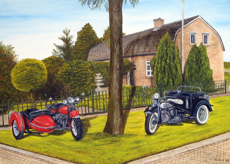 Harley-Davidson WL en H.D.G