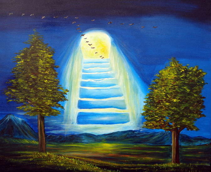 Buitenstebinnen (stairway to heaven)