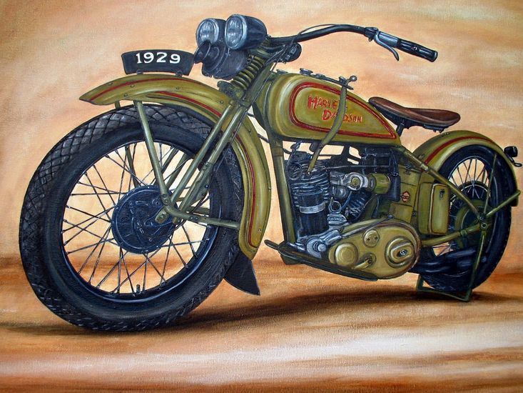 Harley-Davidson 1929 model D