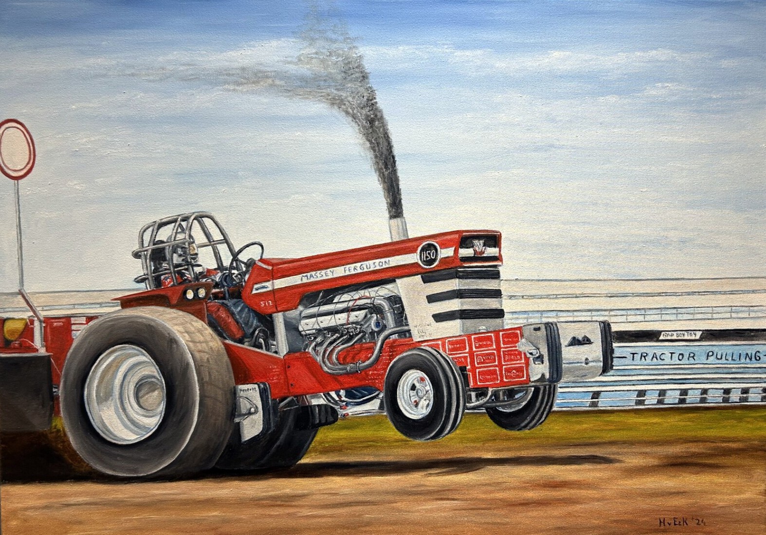 Bad boys toy tractorpulling 