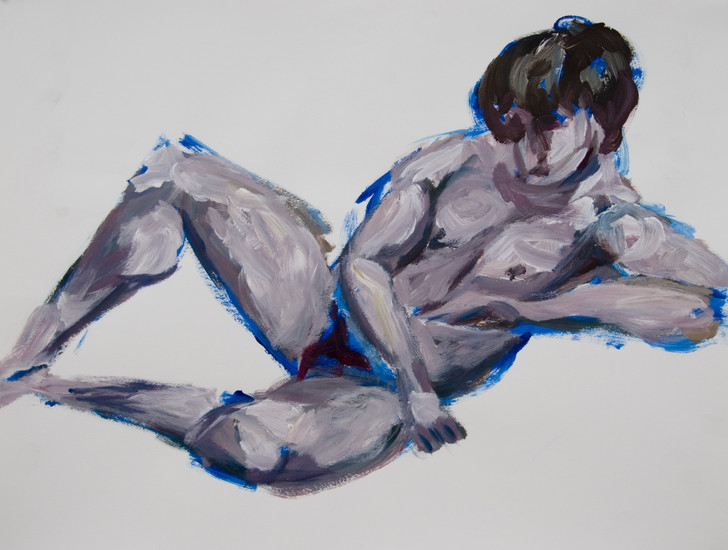 Jonge man, neigend (1)