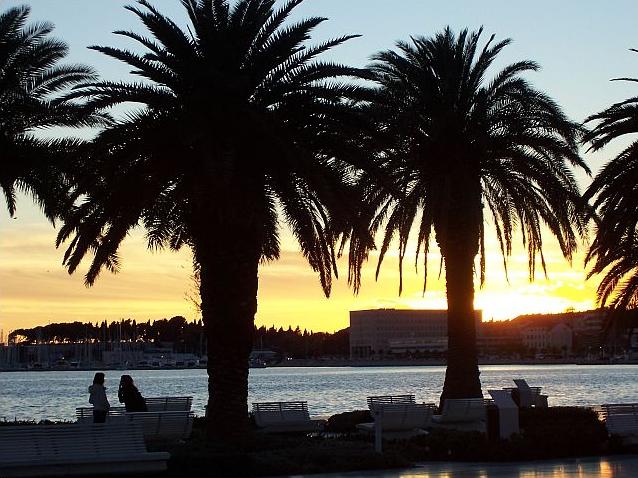 Riva, Split, Croatia