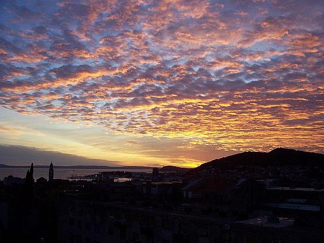 Pogled s moje ponistre, Split, Croatia