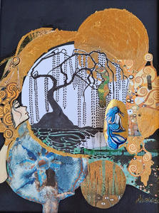 Fashion collages papier glossy's schelp