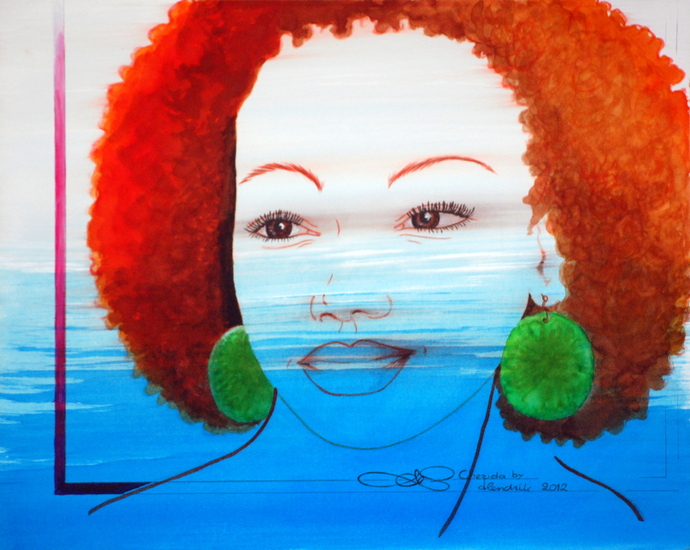 Cherida, in a window of Caribbean life.