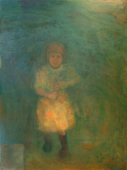 schoolmeisje (zelfportret )