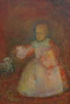 schilderijen, geïnspireerd door schilderijen van oude meesters, met name Vélazquez en Goya. (infantes)