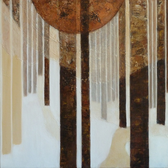 Stille tocht door het winterbos 2.