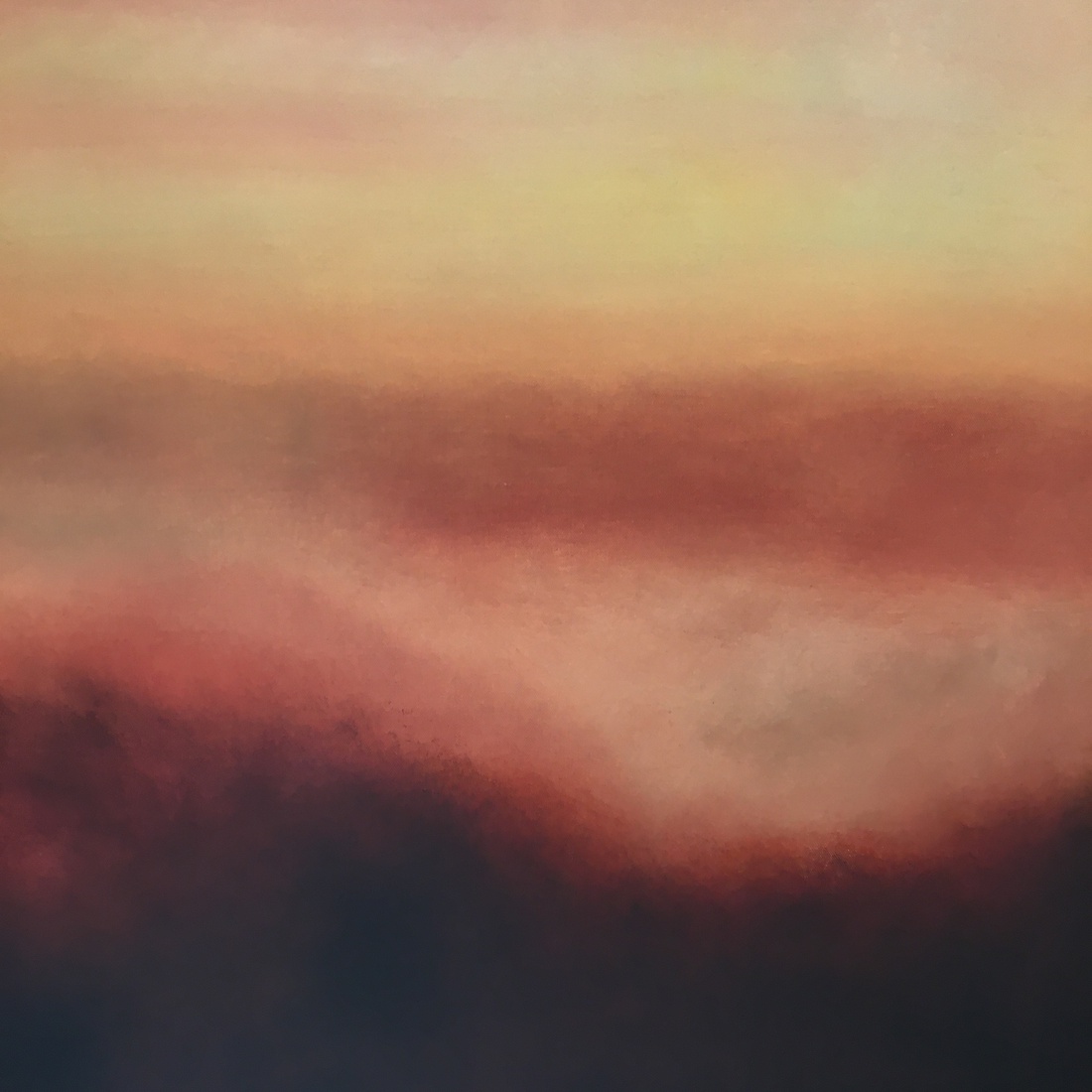 Limburg dal in de nevel