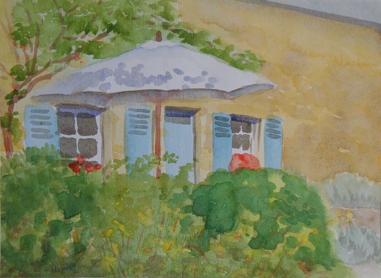 Parasol at Mongaudon farm