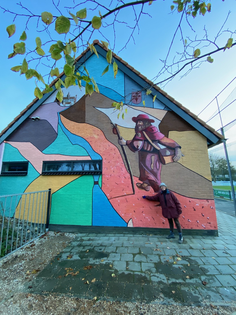 St. Jacobus op weg naar Compostella