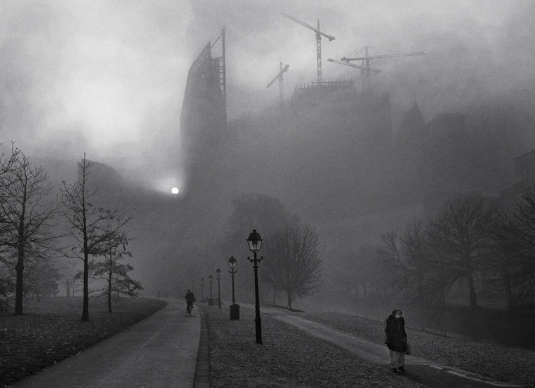 Foggy Morning inThe Hague 1