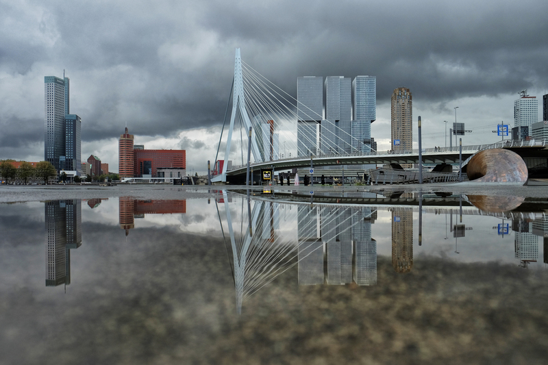 Erasmus Bridge different view V