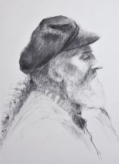 man met baard en pet