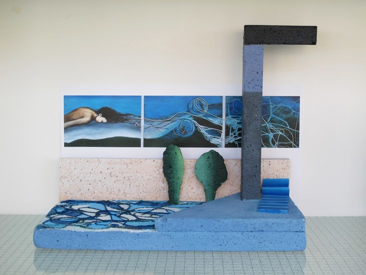 David Hockney's schilderij in 3d