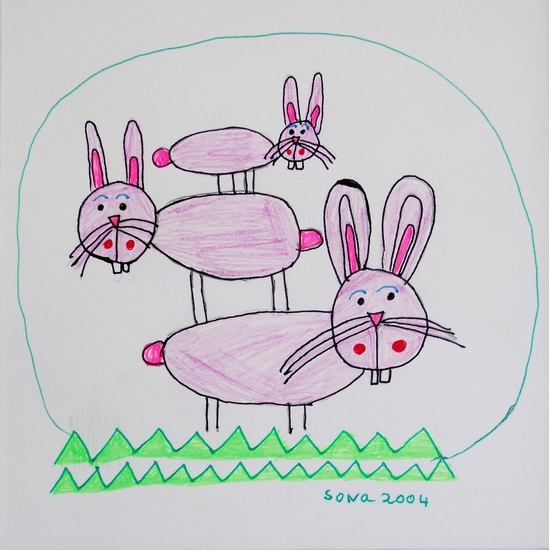 Het gezin van de konijnen