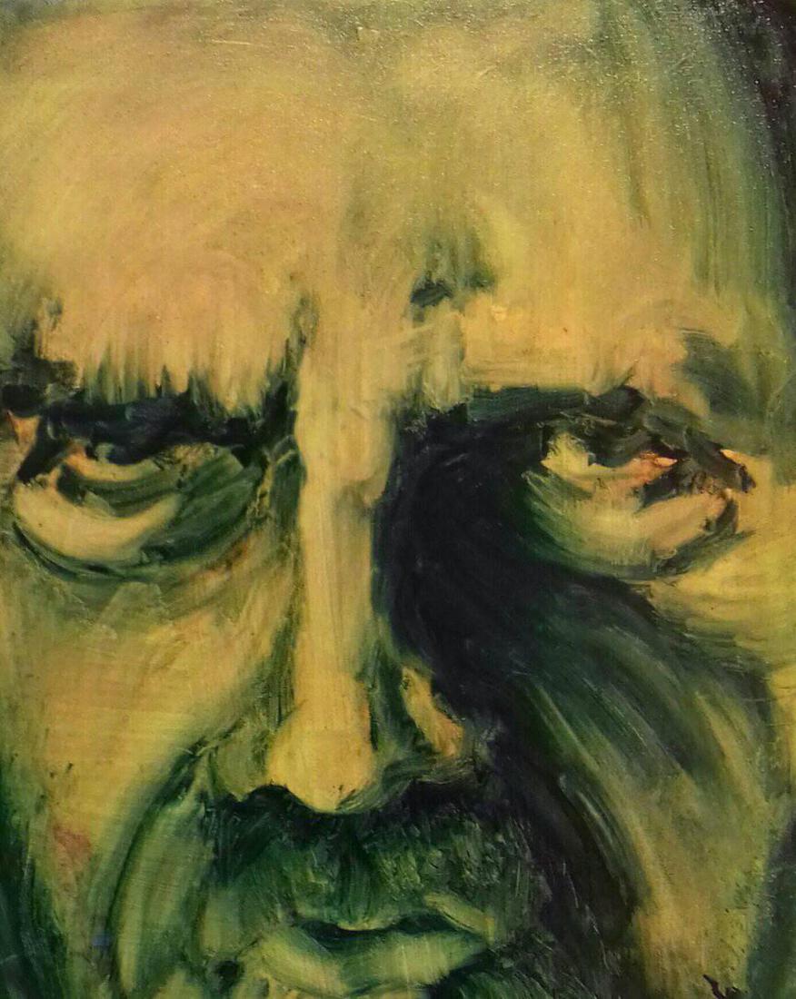 Portret naar foto man