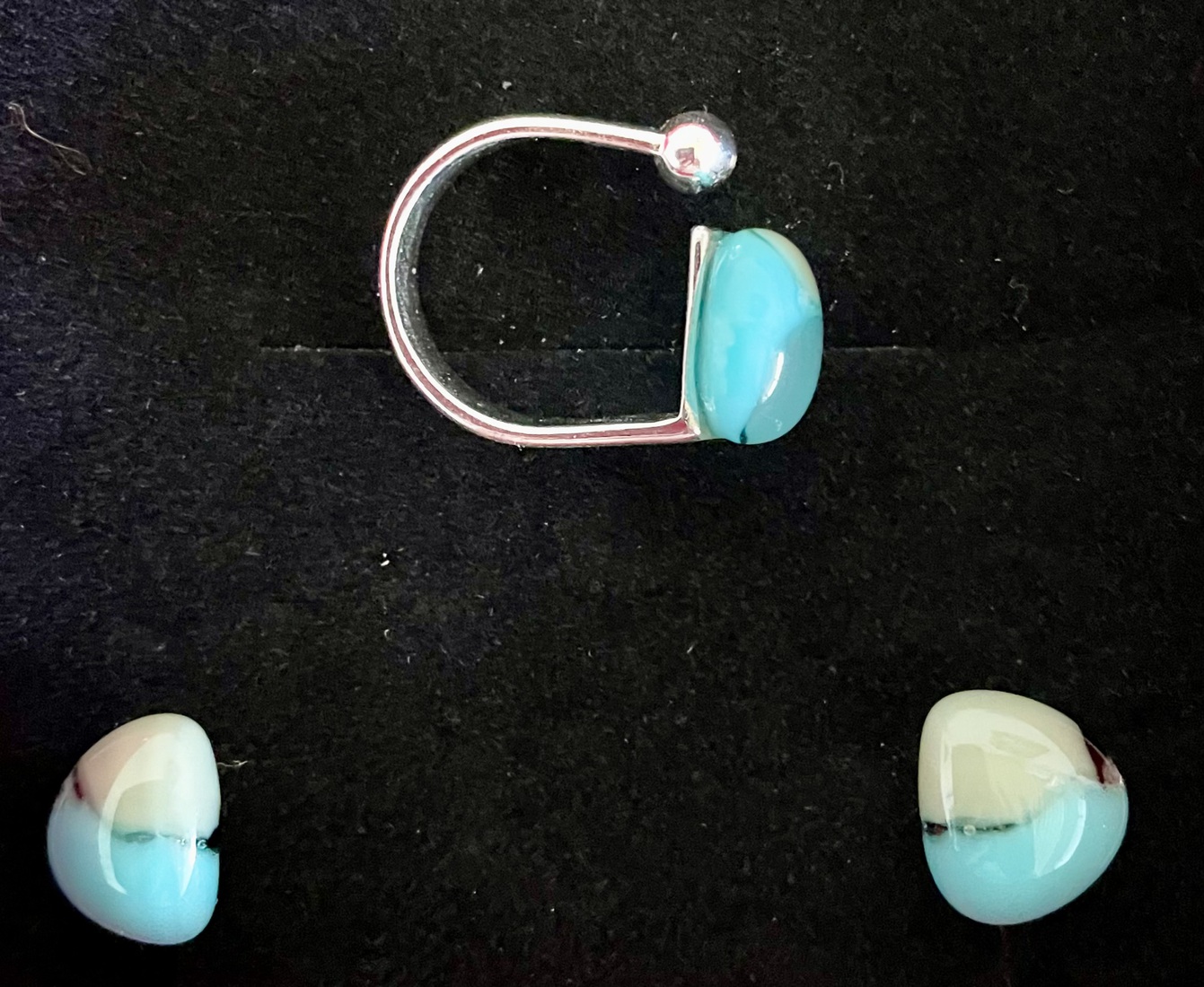 Glass-art ring