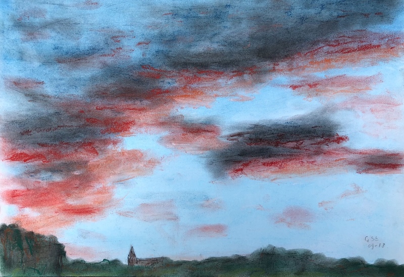 Landschap - Wolkenlucht - 09-2018